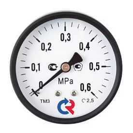Манометр ТВ-310Т.00(-0,1-0MPa)M12x1,5.2,5